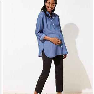 LOFT Maternity Dress Ankle Pants